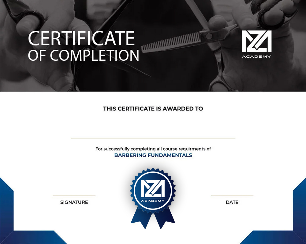 Barbering Fundamentals Certificate